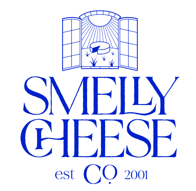 The official Smelly Cheese Co logo.