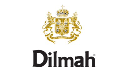 Dilmah logo featuring the brand name.