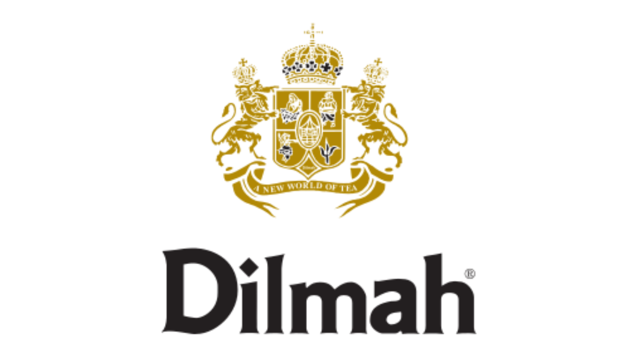Dilmah logo featuring the brand name.