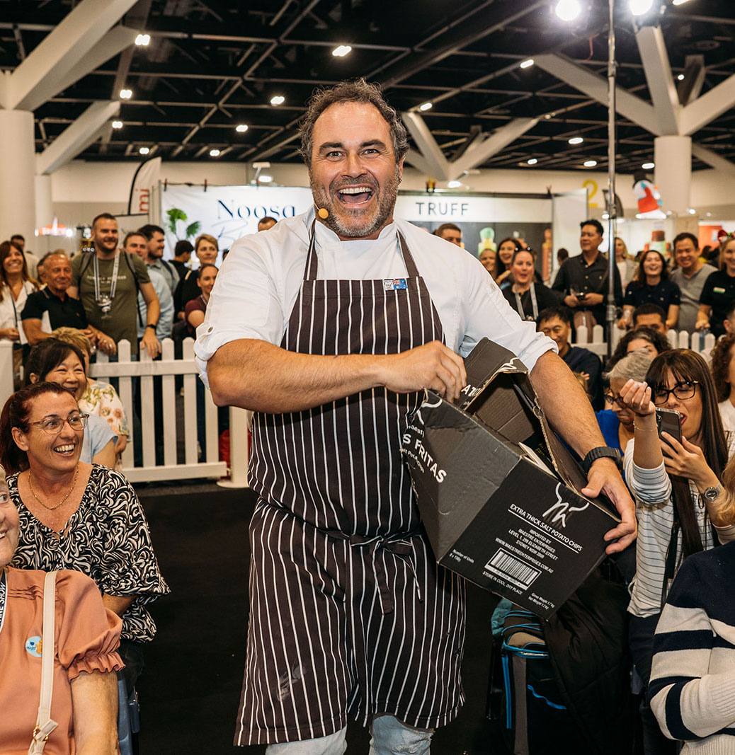 Miguel MAestre good food and wine show