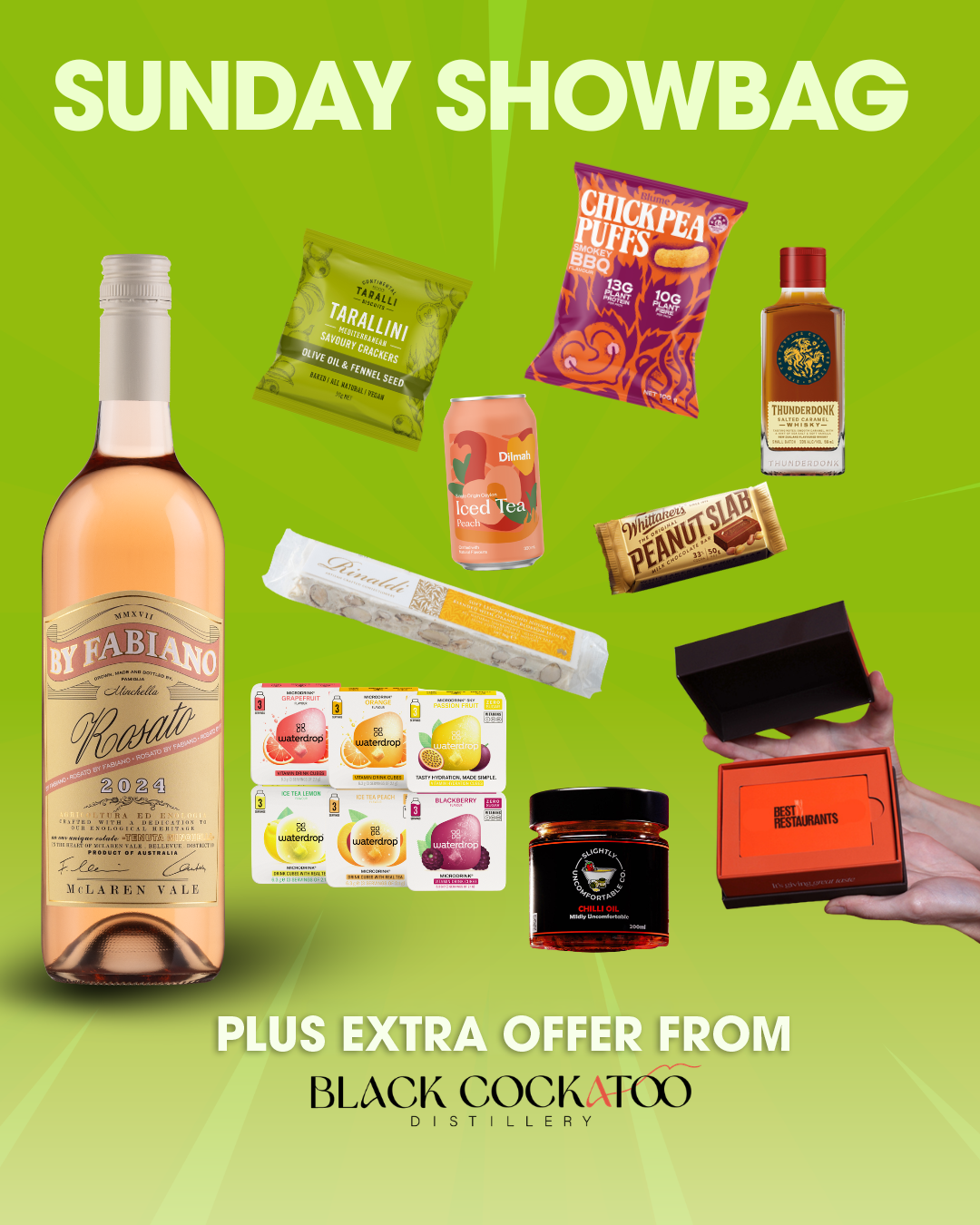 Good Food and Wine Show Showbags Sunday