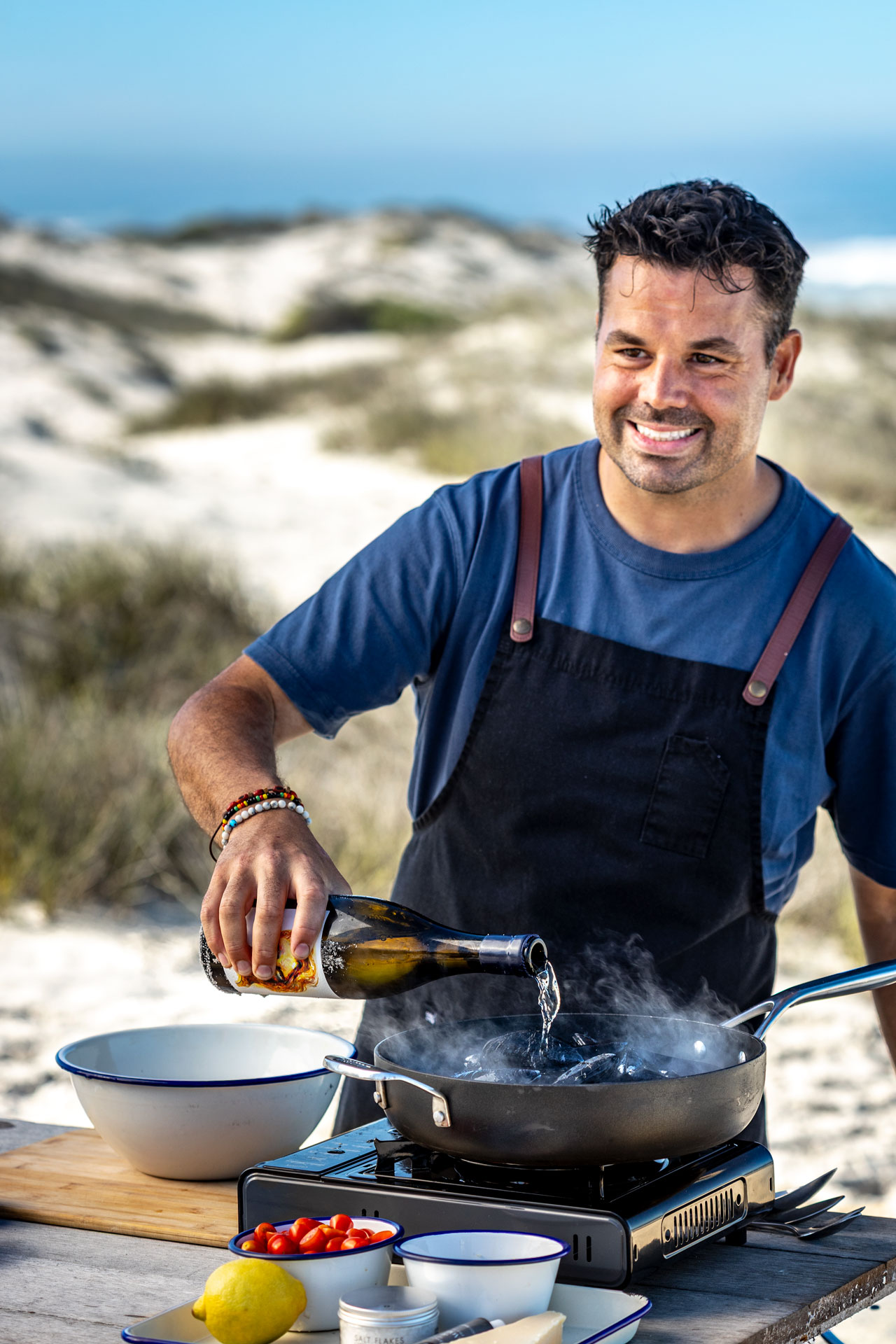 Warren Mendes at Good Food And Wine Show Live cooking