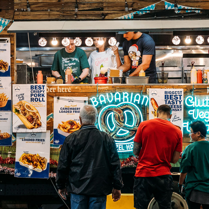 Exhibitor experience at the Good Food & Wine Show christmas Edition