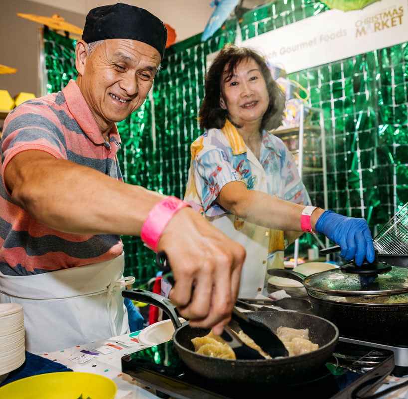Exhibitor experience at the Good Food & Wine Show christmas Edition