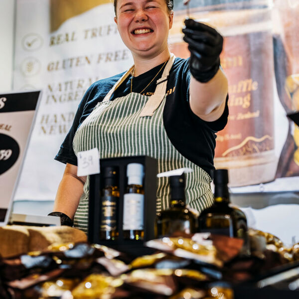 Exhibitor experience at the Good Food & Wine Show christmas Edition