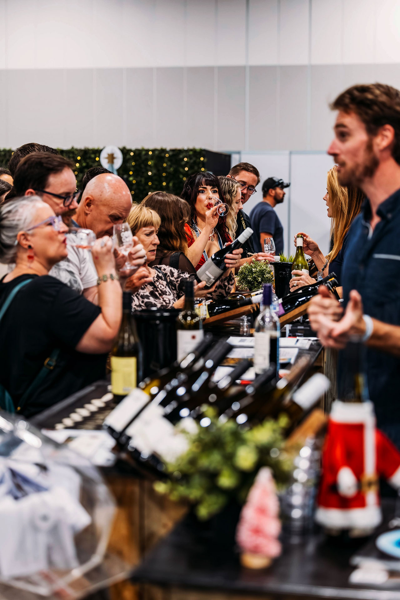Exhibitor experience at the Good Food & Wine Show christmas Edition