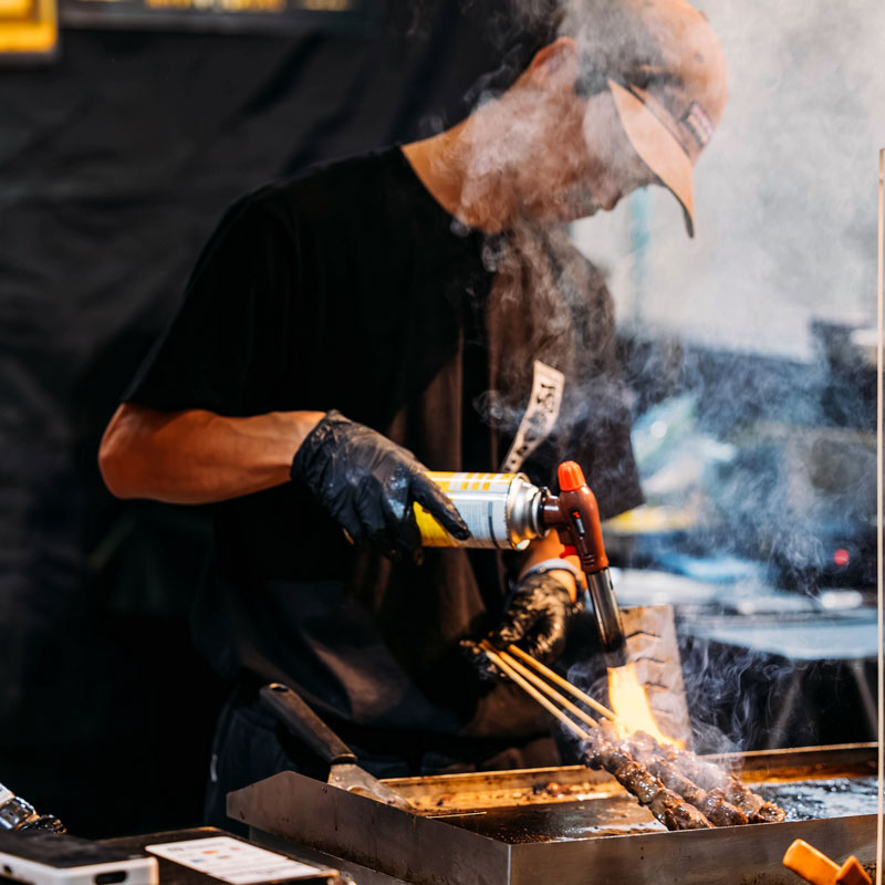 Exhibitor experience at the Good Food & Wine Show christmas Edition