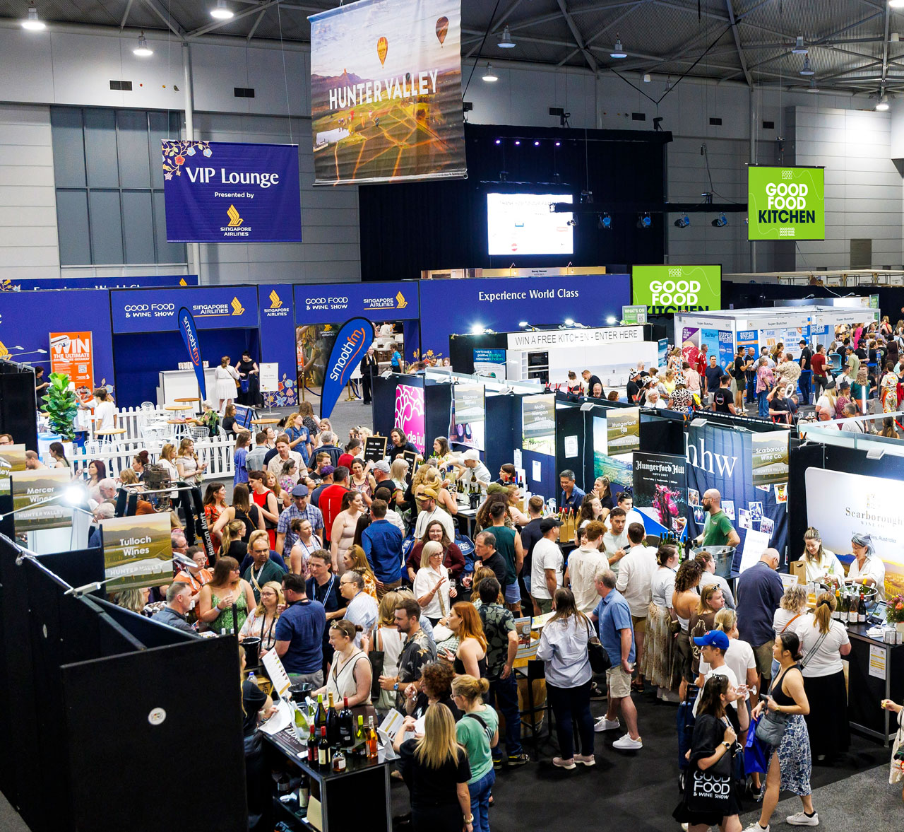 Hunter Valley Wine Pavilion at the Good Food and Wine Show